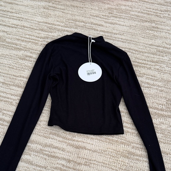 Princess Polly Black Long Sleeve Top - Picture 2 of 5